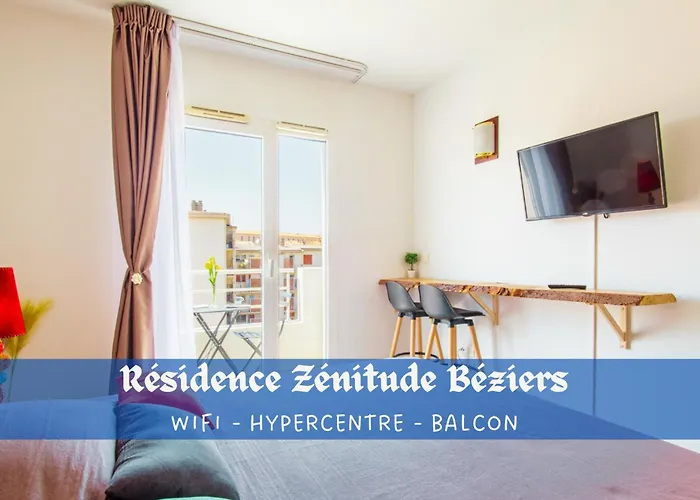 Zenitude Residences - Studio Prive - Balcon Clim Self-Checking Animaux Bienvenus