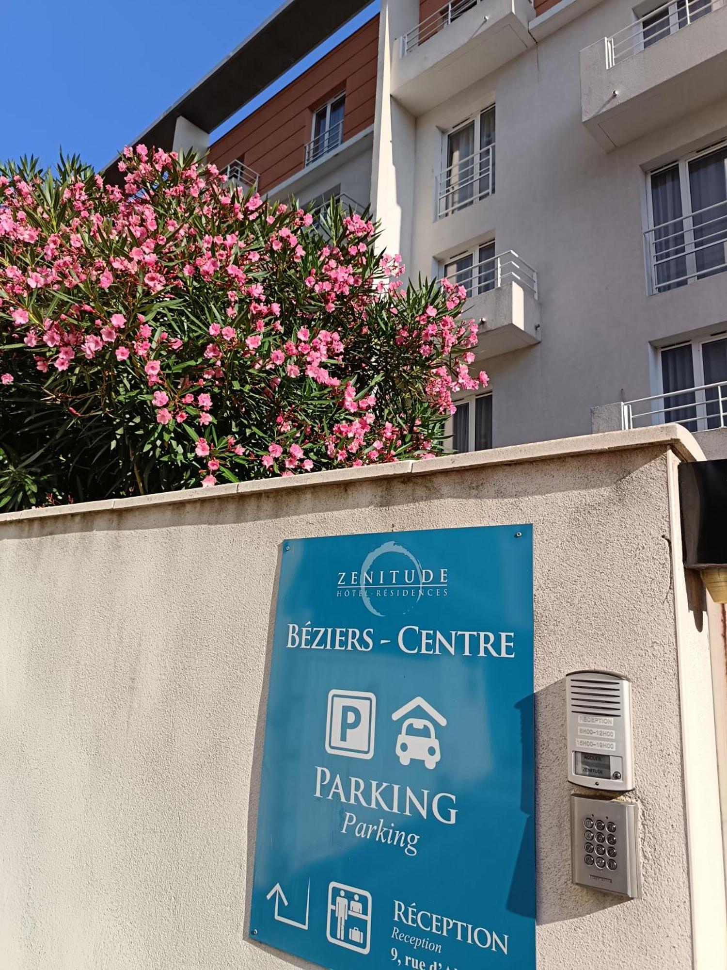 Zenitude Residences - Prive - Balcon Clim Self-checking Animaux Bienvenus Beziers